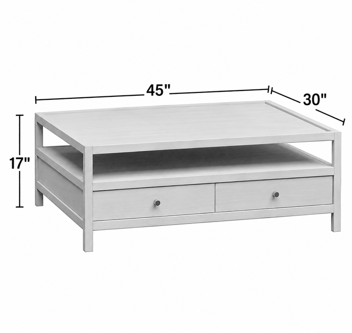 Caen Living Lounge Storage Coffee Table