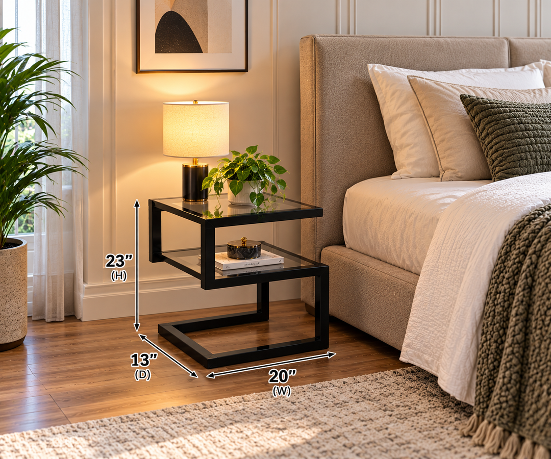 Supezara Lounge Living Room End Side Table