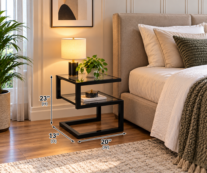 Supezara Lounge Living Room End Side Table