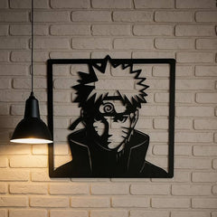 Naruto Uzumaki Shippuden Frame Wall Hanging Modern Anime Decor