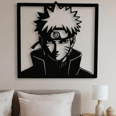 Naruto Uzumaki Shippuden Frame Wall Hanging Modern Anime Decor