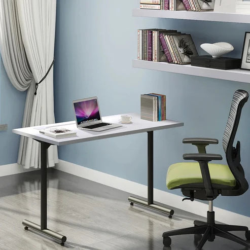 Honziee Home Office Work Writing Study Computer Laptop Sturdy Desk Table