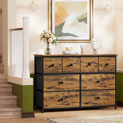 Ojwasai 8 Drawer Storage Living Lounge Dressers Cabinet Stand
