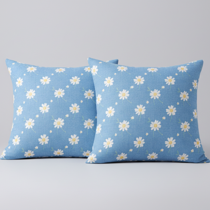 Mireth Bedroom Drawingroom Sofa Cushion Covers (Pack of 2)