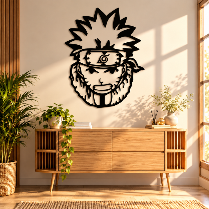 Naruto Uzumaki Anime Wall Frame Hanging Home Office Decor