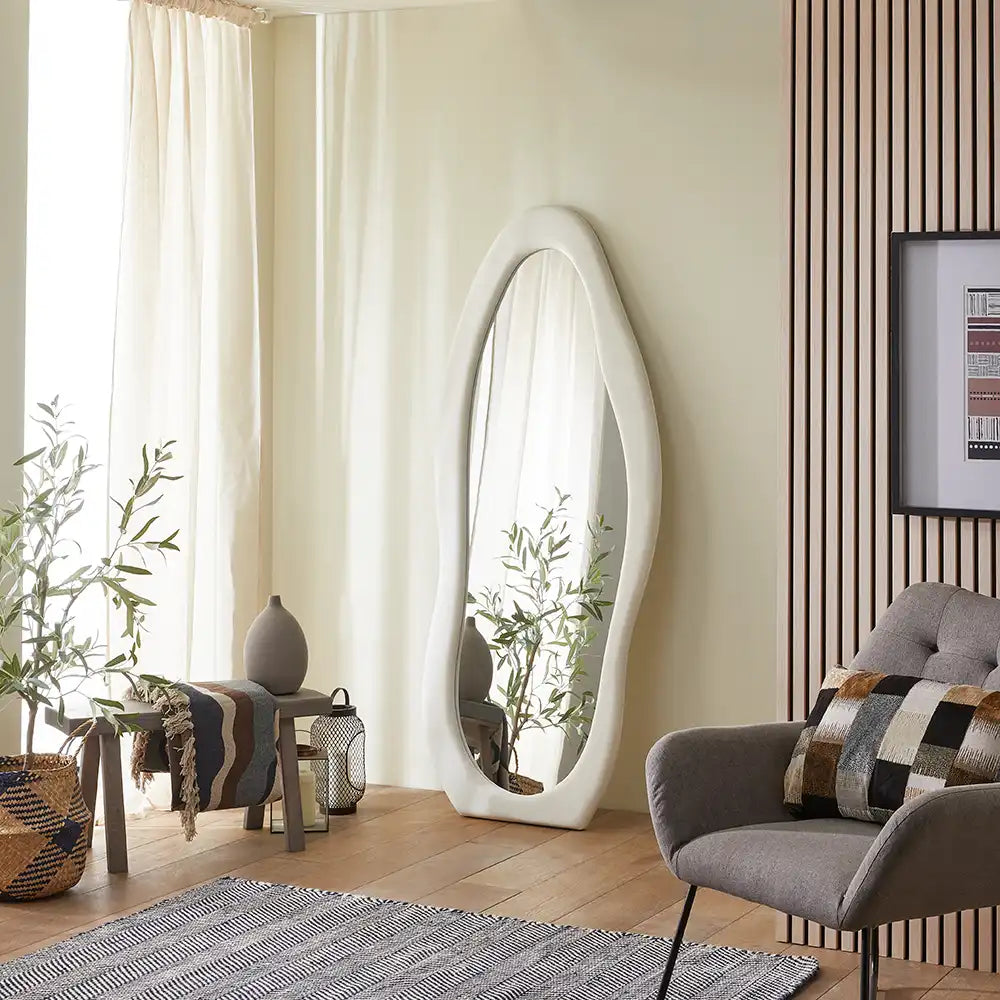 Ripptizi Living Lounge Bedroom Standing Wall Hanging Mirror Decor