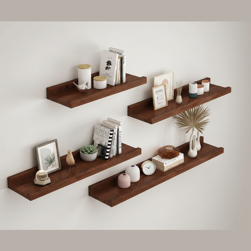 Lunora Living Lounge Room Floating Shelf (Pack of 2)