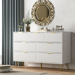 Merionne Dresser Organizer Console Table