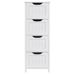 Neoteric Bathroom Kitchen Four Drawer Storage Cabinet Organizer