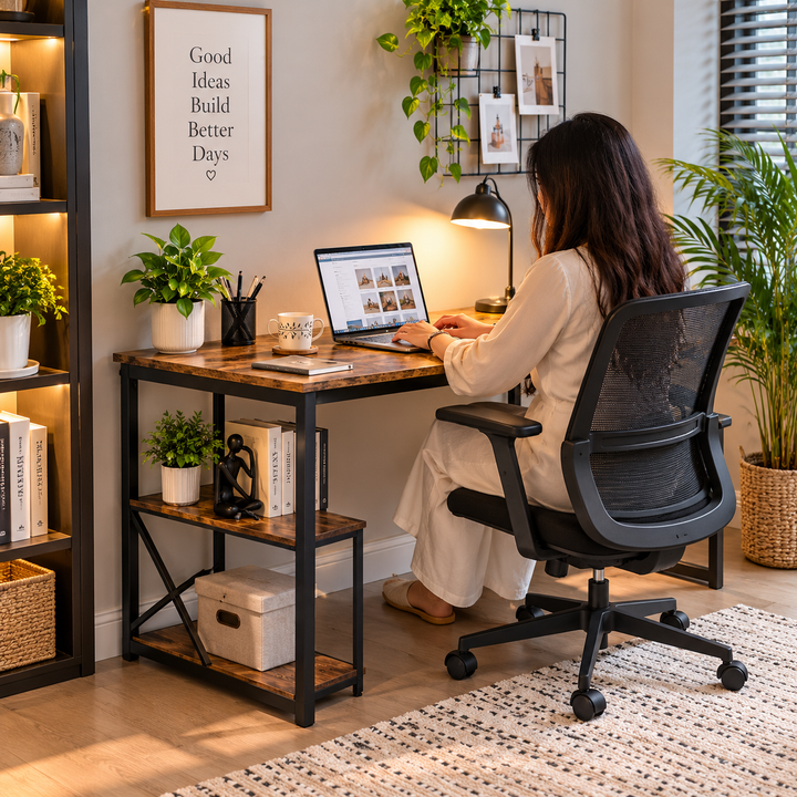 Corner Computer Desk for Home Office – Vecelo