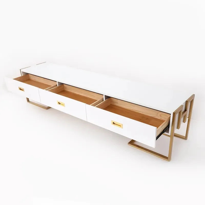 Inclination Rectangular Living Lounge Bedroom LED Wall Console Table