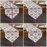 Fancy Flower Dining Lounge Drawing Room Table Decor Runner
