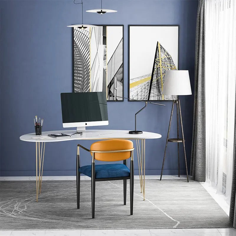 Modern Minimalist Computer Desk Home Office Bedroom Table – waseeh.com