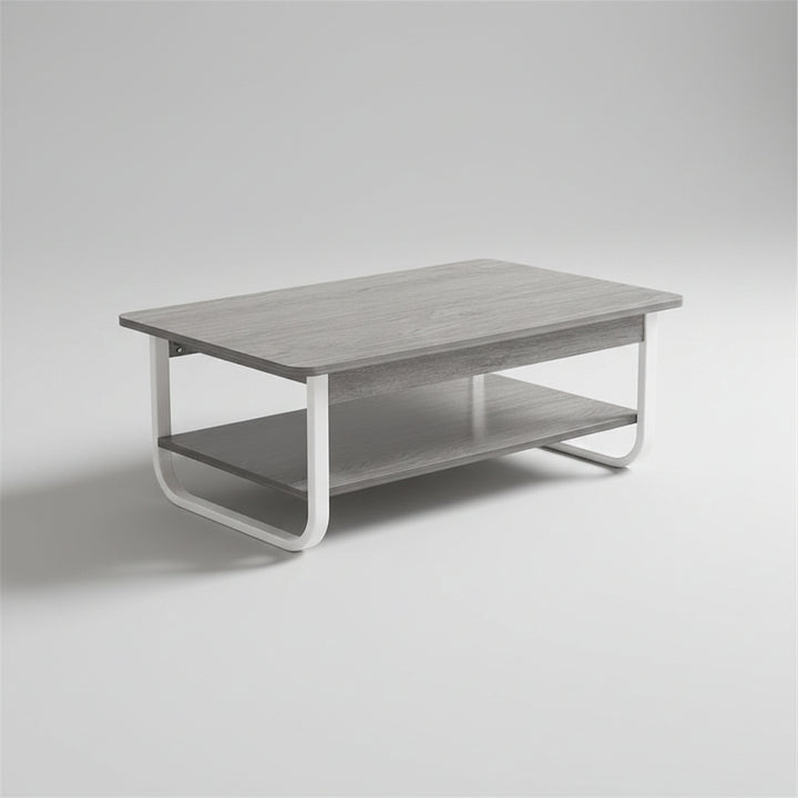 Industrial Cocktail Shelf Coffee Table TV End Table - waseeh.com