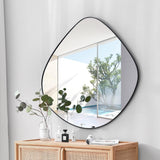 Bikarsoul Irregular Wall Hanging Bath Bedroom Mirror Decor - waseeh.com