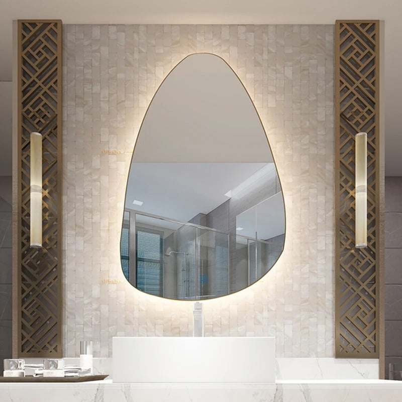 Espelho Wall Mounted Hanging Bath Bedroom Mirror Decor - waseeh.com