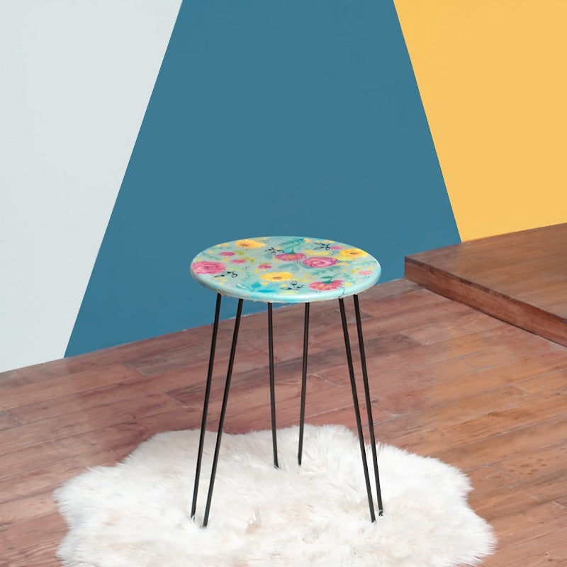 Spring Buzz Living Lounge Bedroom Hairpin Side Center Table - waseeh.com