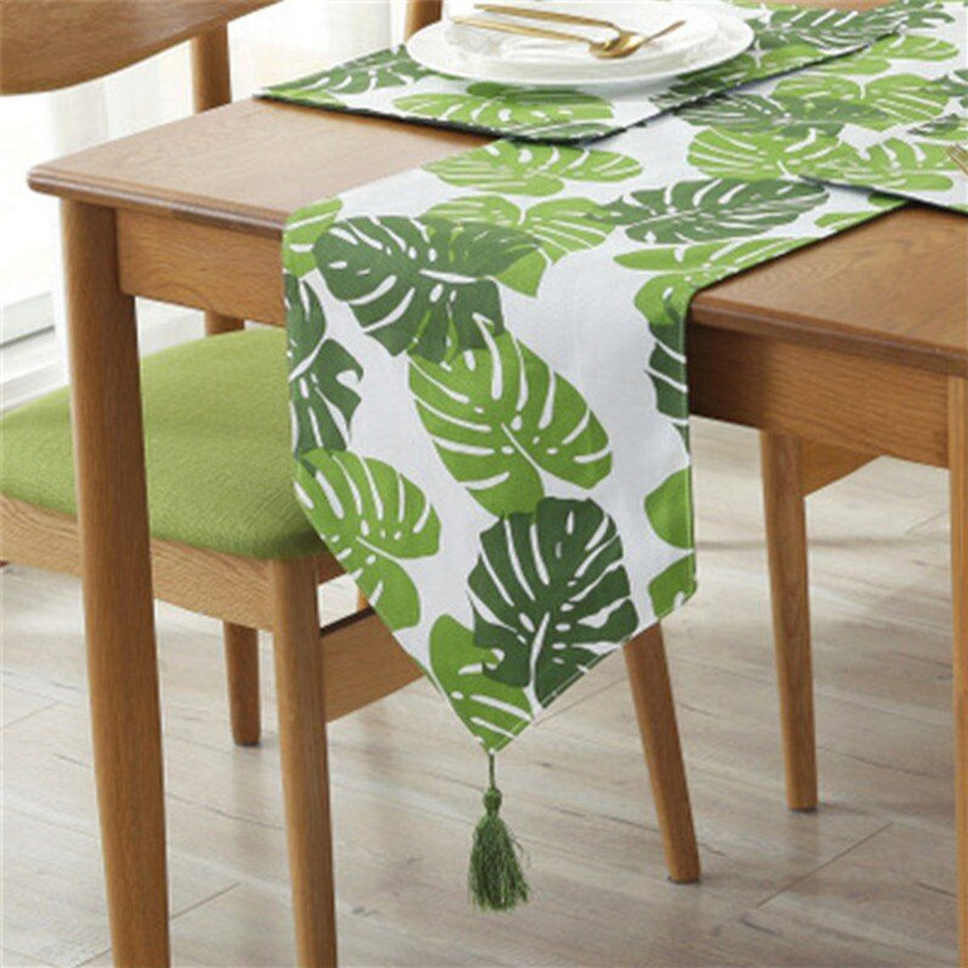 Fary Green Table Runners