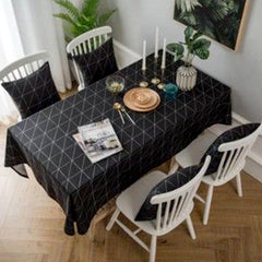 Classy Printed Duck Cotton Table Cover