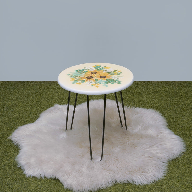 Sunflower Living Lounge Center Side Hairpin Table