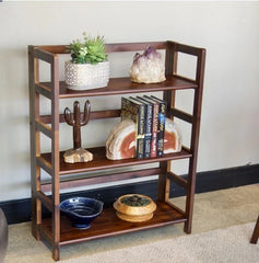 Muhittin Solid Wood Living Drawing Bedroom Office Work Bookcase Organizer Rack