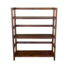 Muhittin Solid Wood Living Drawing Bedroom Office Work Bookcase Organizer Rack