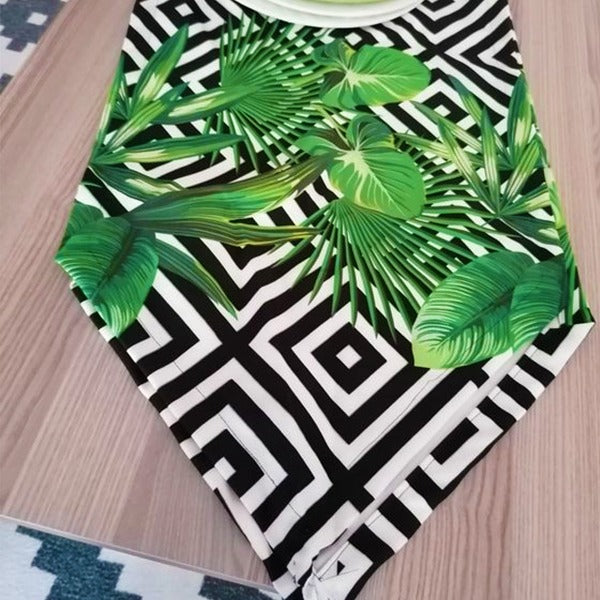 Fary Green Table Runners
