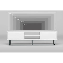 Fitzgibbon LED Media Living Lounge Console Table