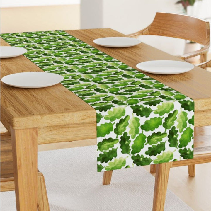 Fary Green Table Runners