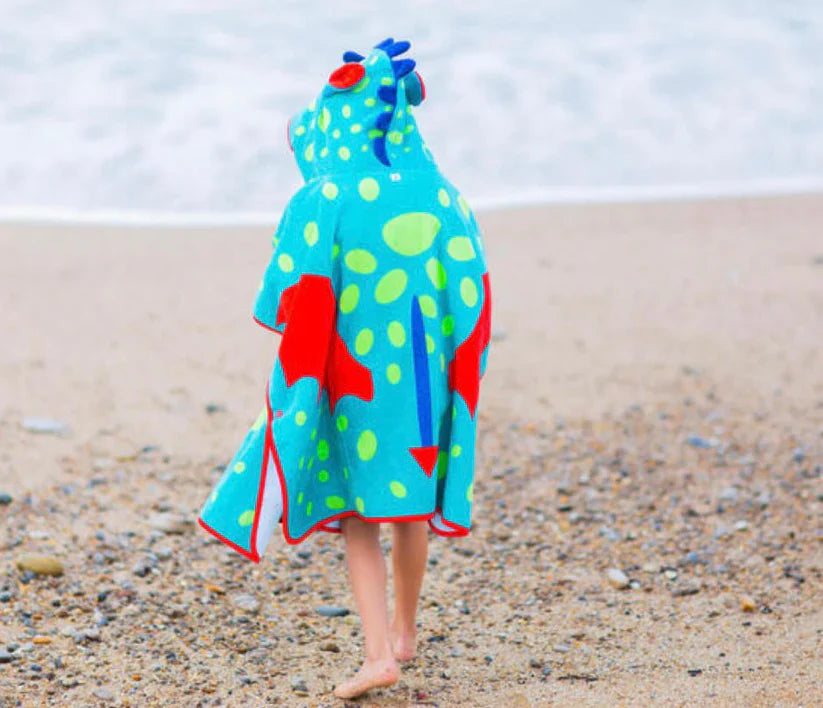 Miralisse Aqua Kids Wearing Ponchu