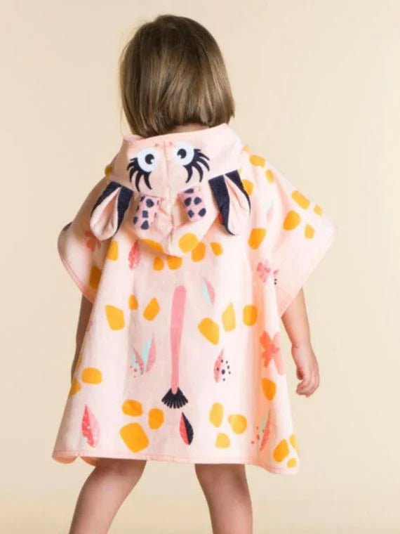 Elunara Kids Wearing Poncho