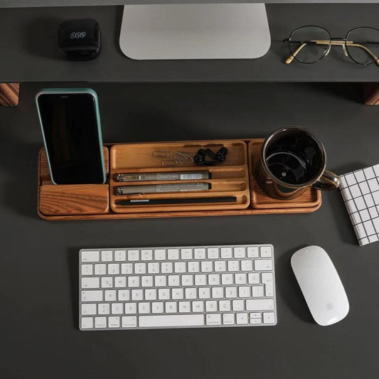 Hopmad Wooden Home Work Office Organizers (Set of 4)