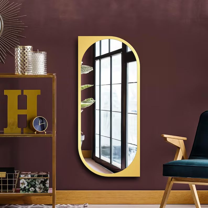 Sidtie Wall Hanging Entryway Home Decor Mirror - waseeh.com