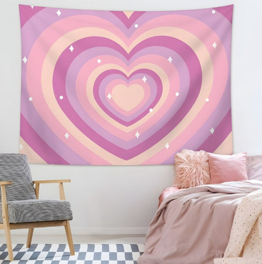 Virelia Wall Heart Tapestry