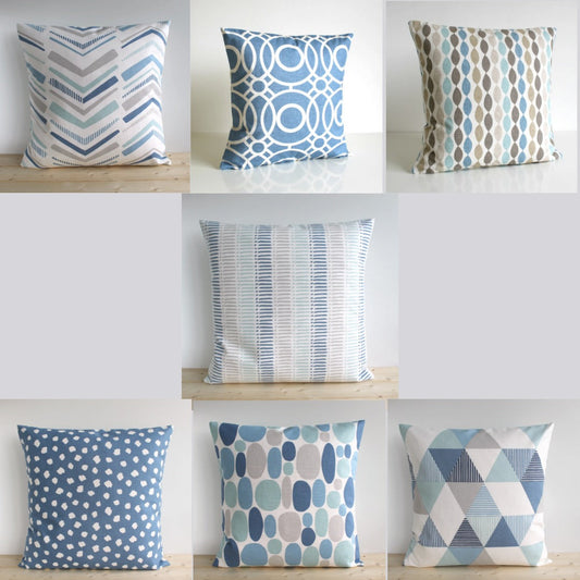 Wave Droplets Cushion Case Pack Of 7