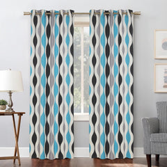 Urban Stream Panels Teal-Black Streamline