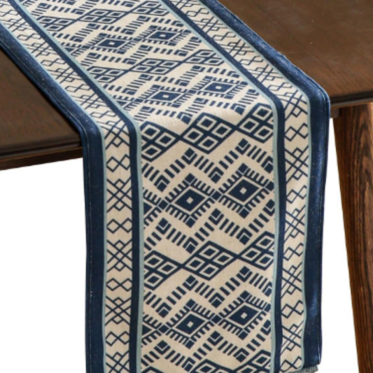 Midnight Bloom Table runner
