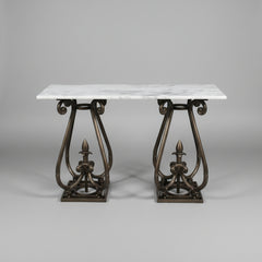 Kyren Loft  Living Lounge Hallway Entrance LED Marble Console Table - Only in Lahore