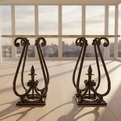 Kyren Loft  Living Lounge Hallway Entrance LED Marble Console Table - Only in Lahore