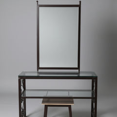 Orixen Zane Bedroom Dressing Stool Mirror Table (Set of 3) - Only in Lahore