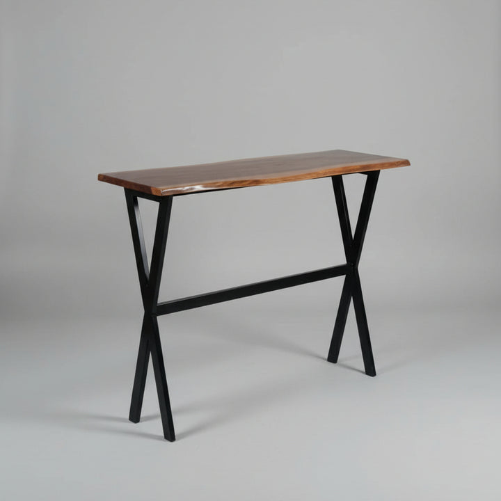 Burning Desire Hallway Lounge Natural Wooden Slim Console Table
