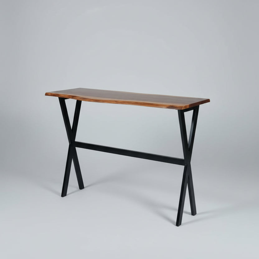 Burning Desire Hallway Lounge Natural Wooden Slim Console Table