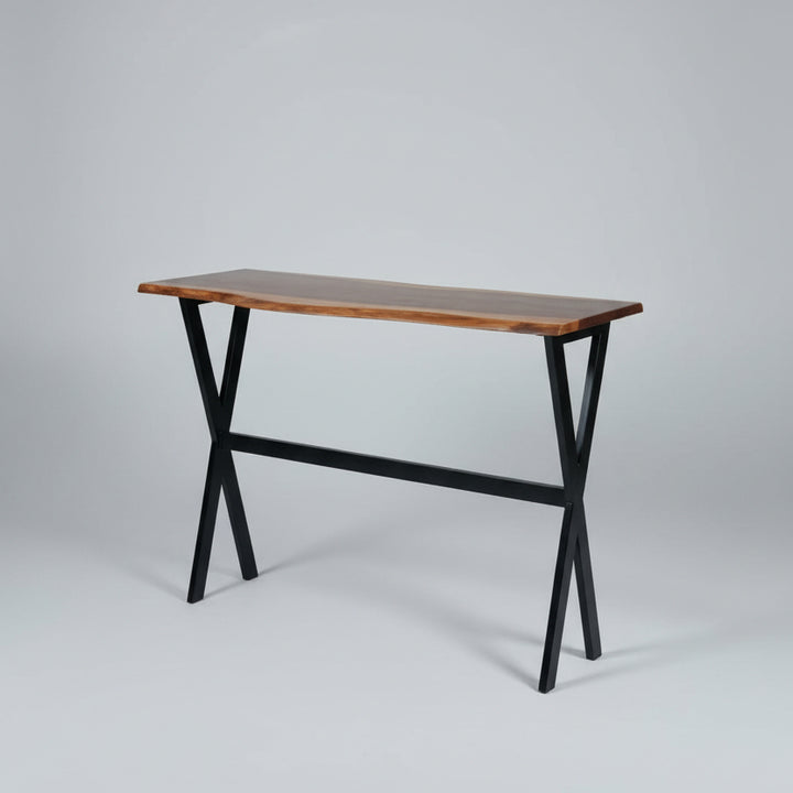 Burning Desire Hallway Lounge Natural Wooden Slim Console Table