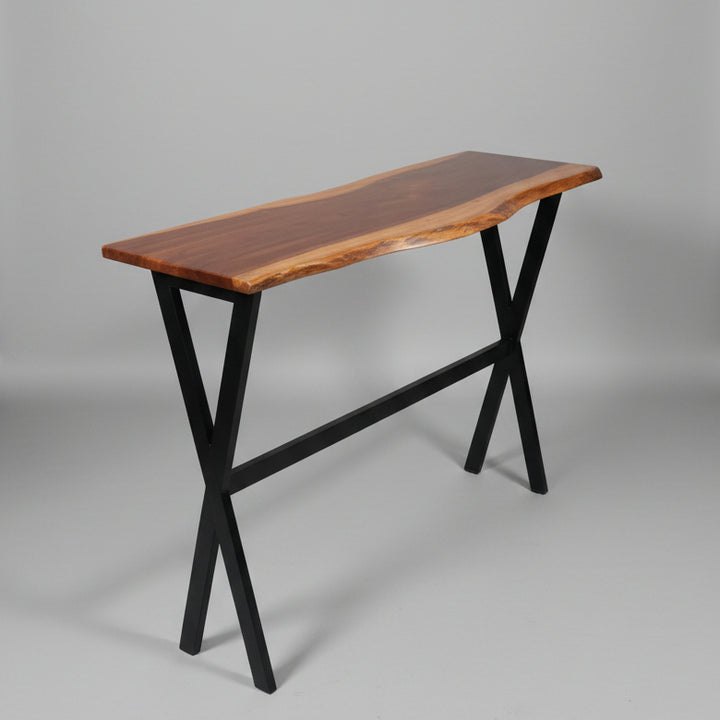 Burning Desire Hallway Lounge Natural Wooden Slim Console Table