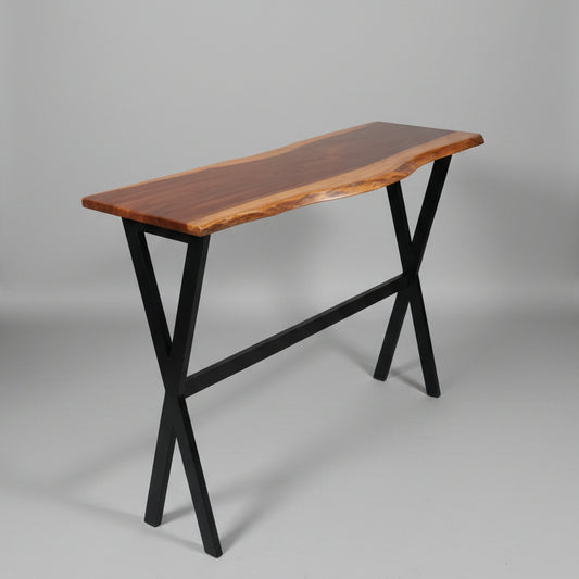 Burning Desire Hallway Lounge Natural Wooden Slim Console Table