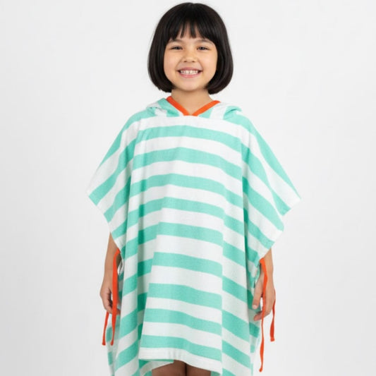 Avenyra Oceanic Kids Wearing Poncho