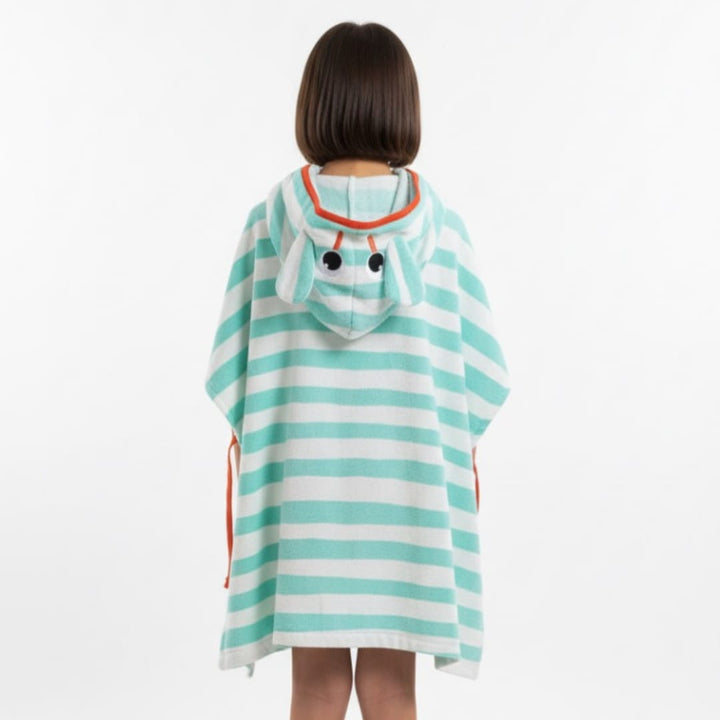 Avenyra Oceanic Kids Wearing Poncho