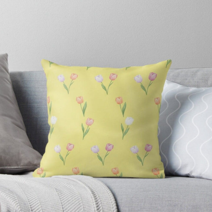 Calvora Bedroom Drawingroom Sofa Cushion Covers (Pack of 2)