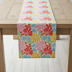 Wild Flower Grace Table Runner