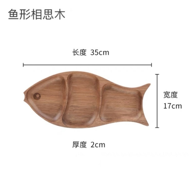 Big Fish Wooden Platter Tray